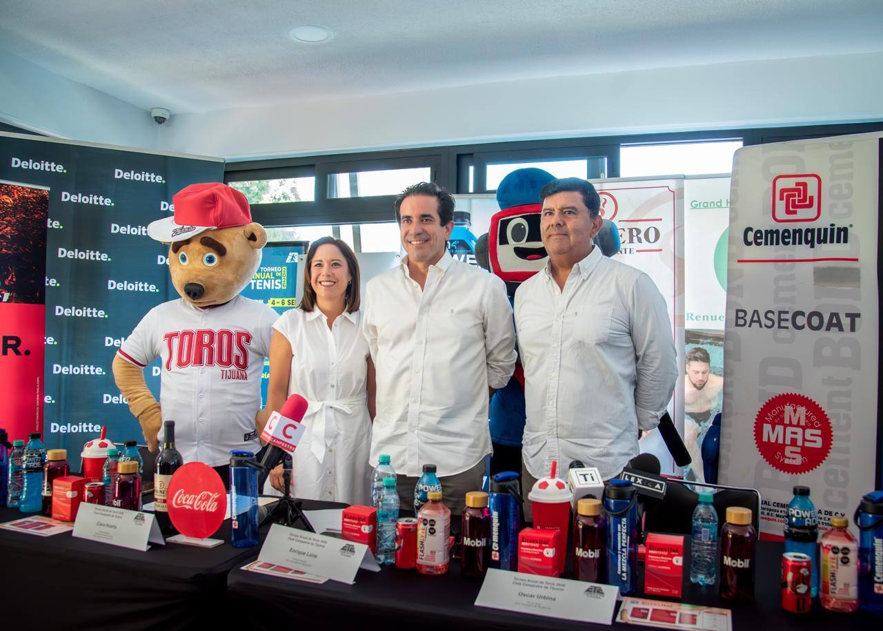 Presentación oficial del 78° Torneo Anual de Tenis 2026 — Club Campestre de Tijuana